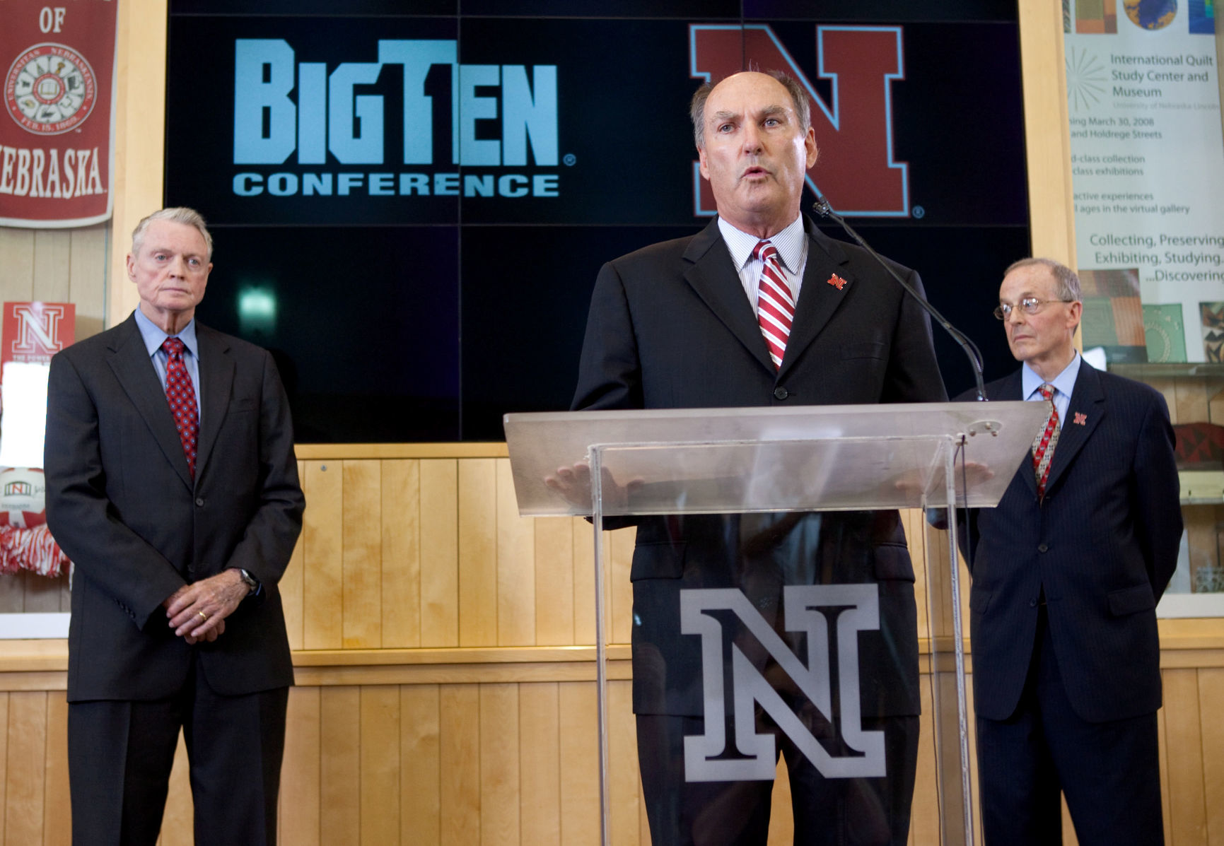2010: Huskers move to the Big Ten